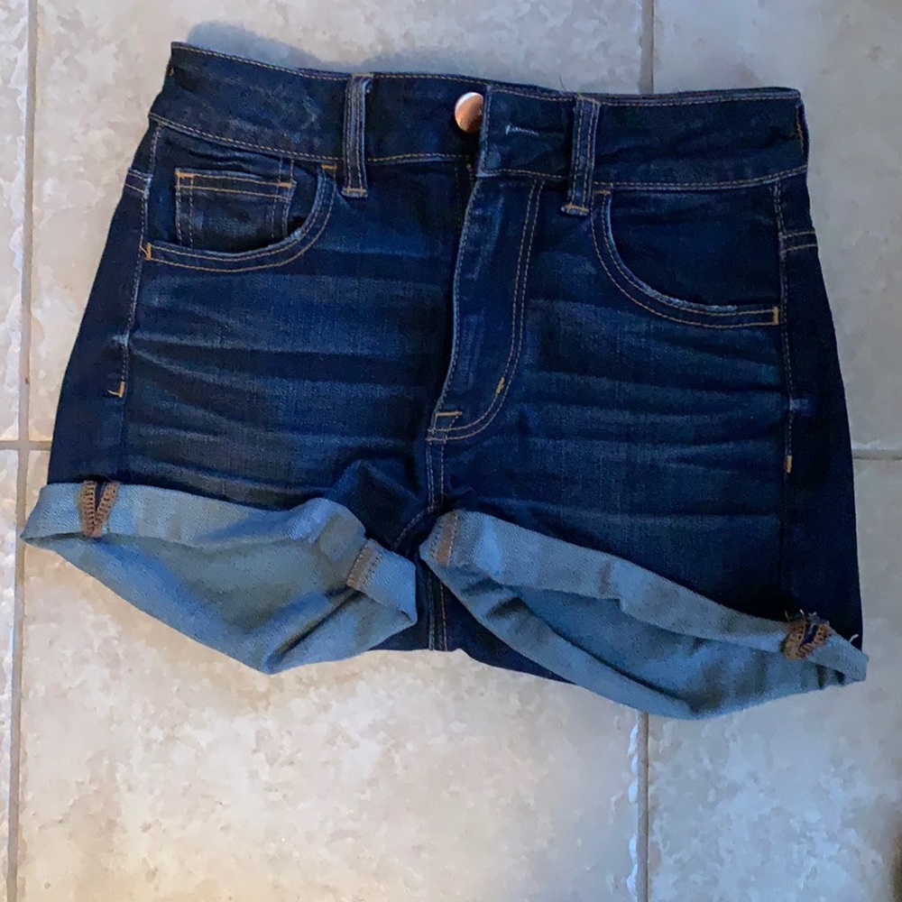 American eagle jean shorts